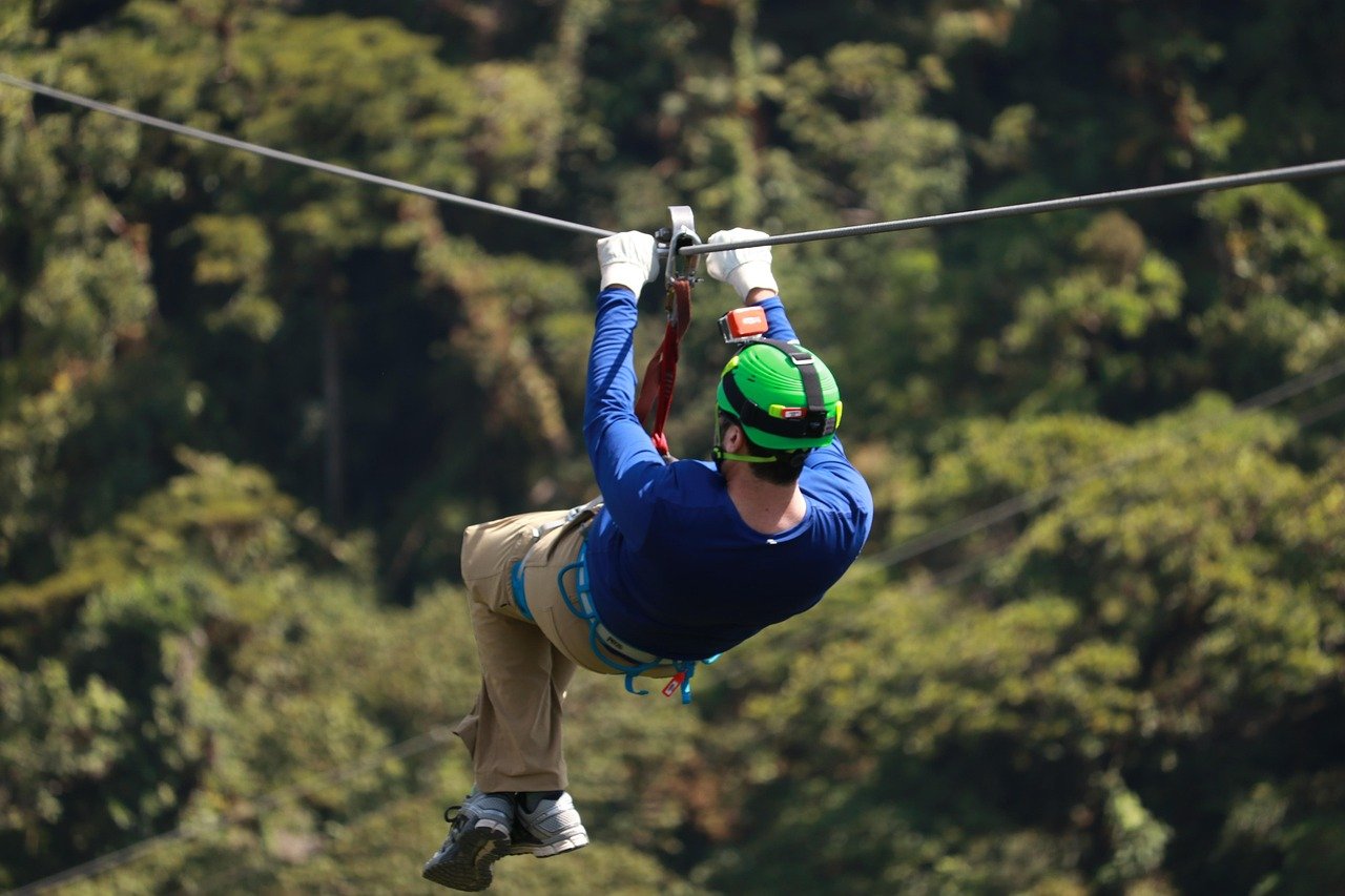 Zip line adventure