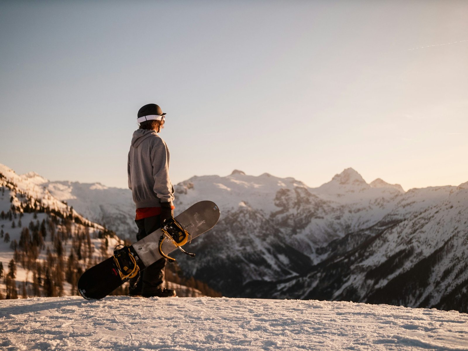 Snowboarding adventure